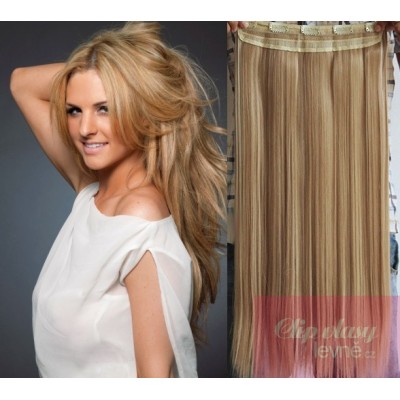 43cm Remy Clip-In Haarteil gerade – naturblond/hellblond