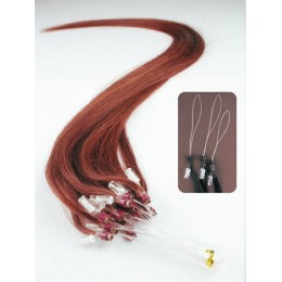 Haar für die Methoden Micro Ring / Easy Loop 50 cm – kupfer